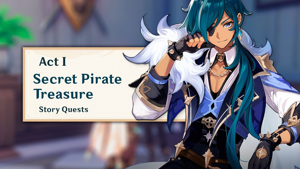 Genshin Impact | Secret Pirate Treasure | Walkthrough | Story Quests