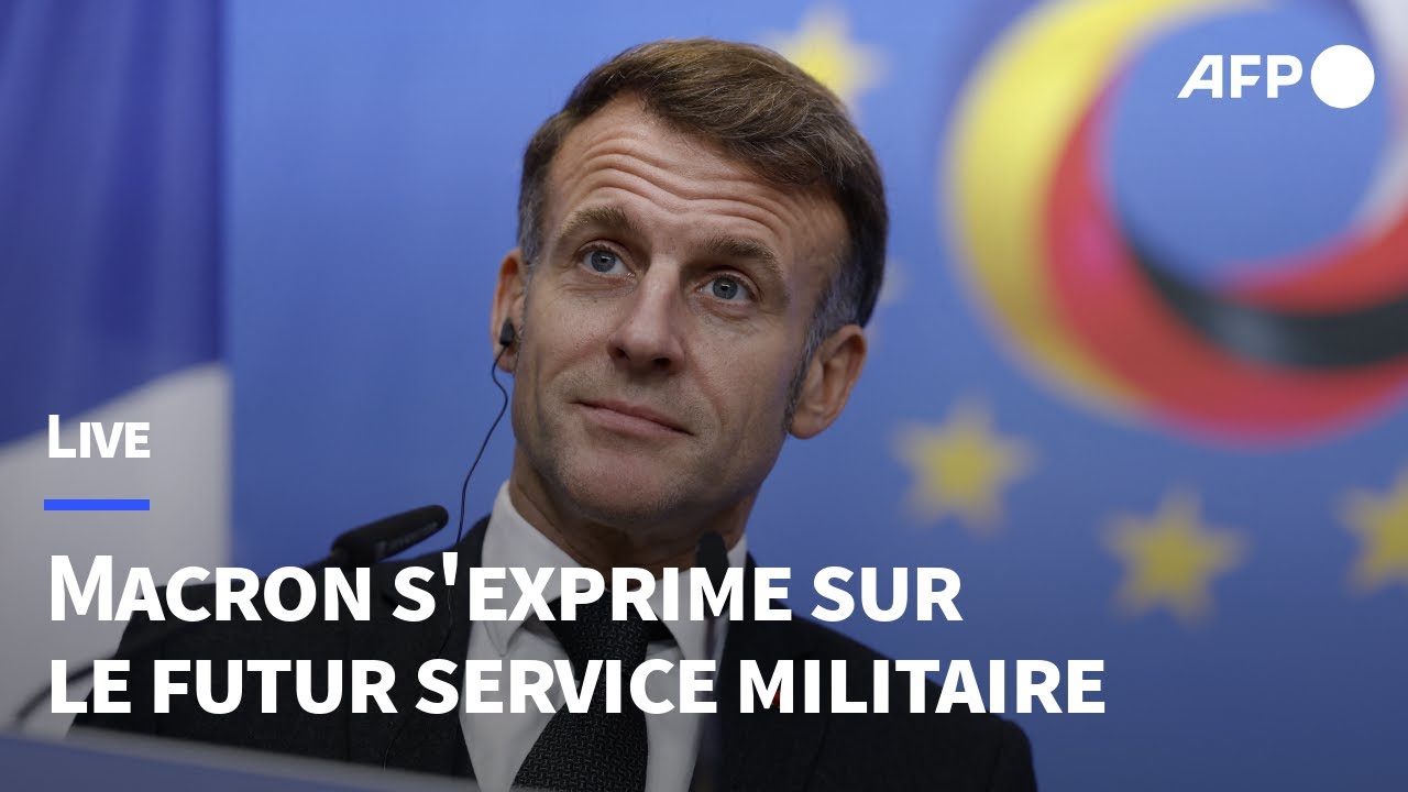 🔴 LIVE - Emmanuel Macron dévoile les contours d'un futur service militaire volontaire