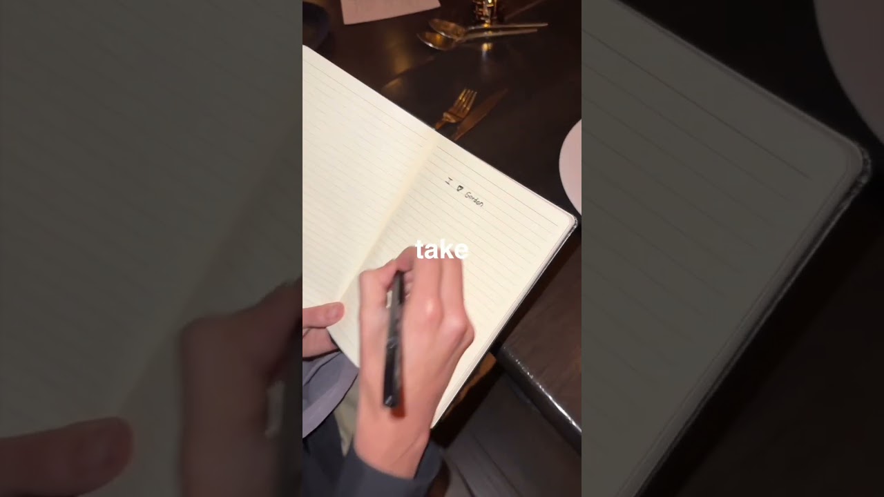 I acted like a food critic at Gordon Ramsay&rsquo;s restaurant😱 (inspired by @JoshSlavin)