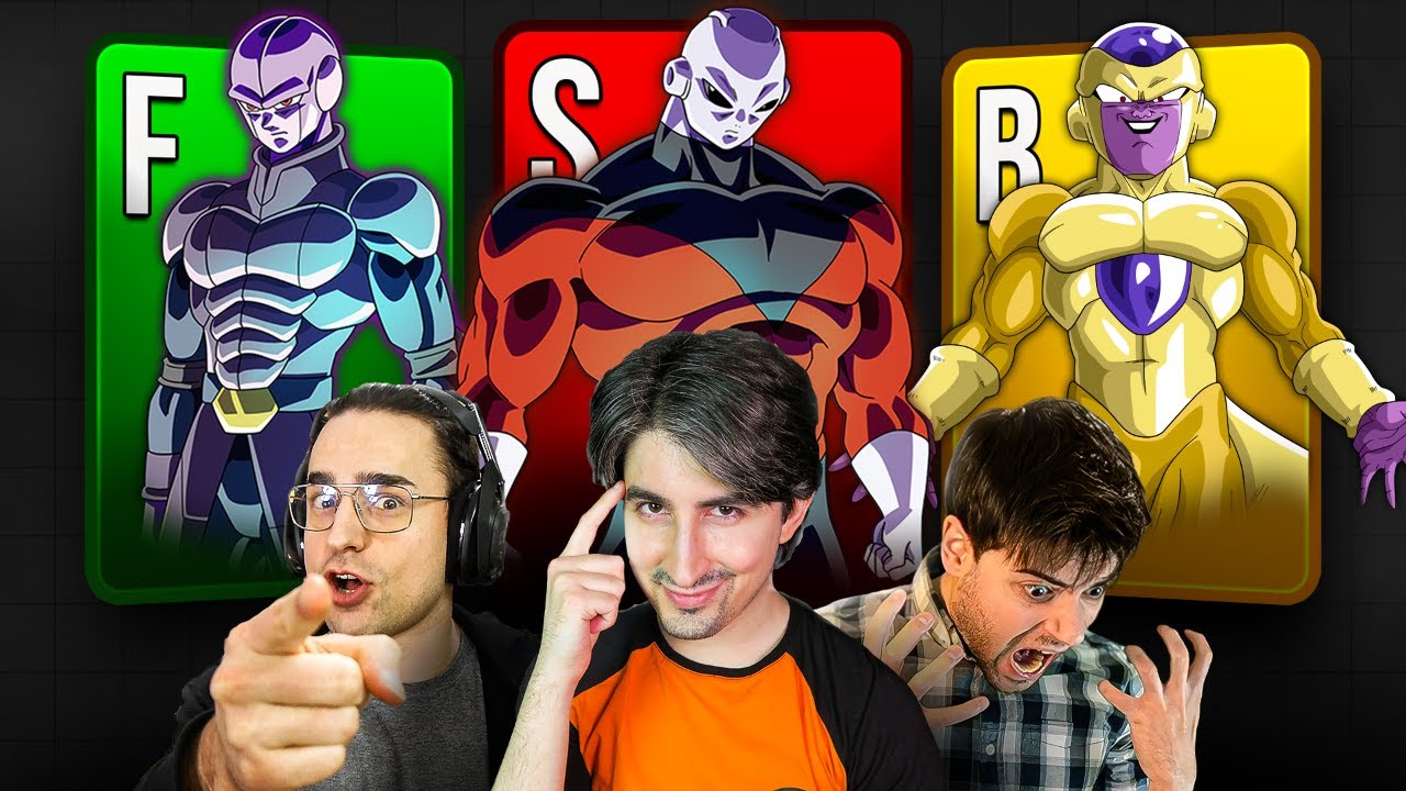 TIER LIST CATTIVI di DRAGON BALL SUPER e DAIMA (non è andata bene) ft Gioseph Tuberanza e Blaziken68