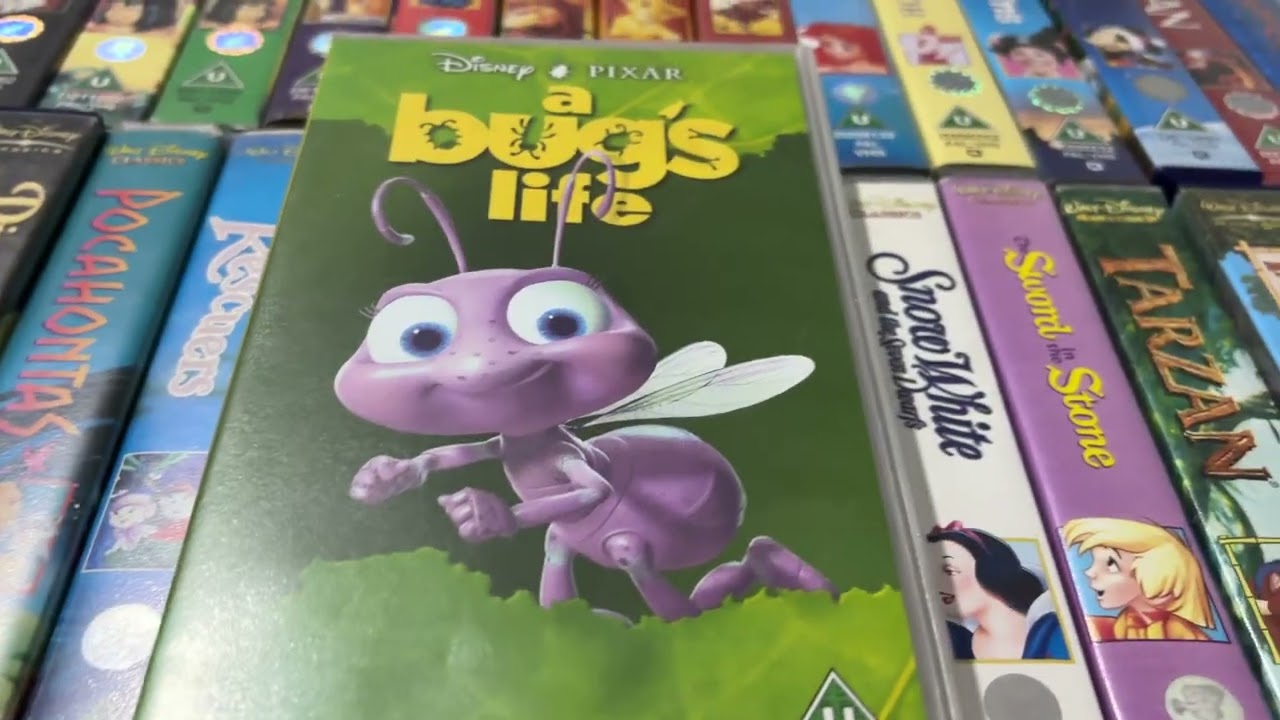 Моя коллекция видеокассет Disney, часть 1 (3 тыс. подписчиков)