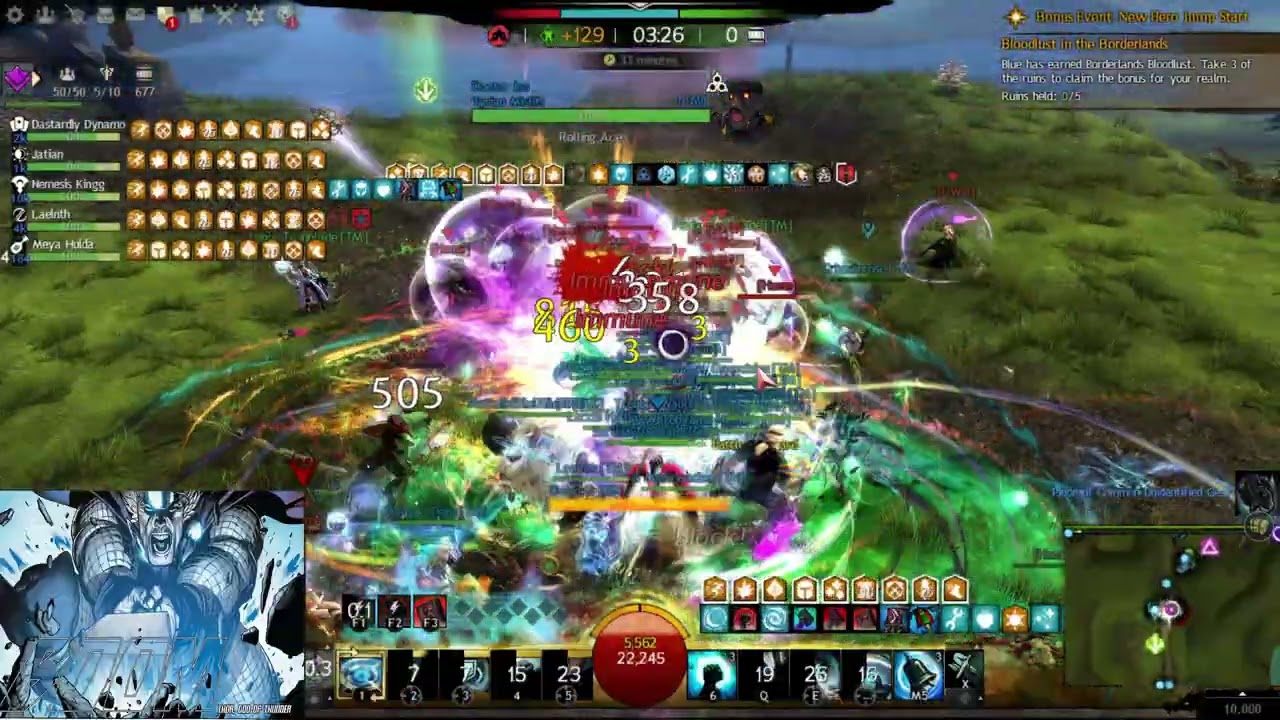 #gw2 #WvW #TM Recovering A Fight When Tag DIES!! Fenix RvR Home!