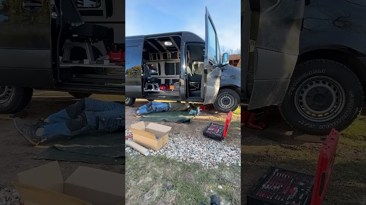 CARBEST Standheizung Einbau & Test - DIY Campervan #shorts #sprintercampervan #wohnmobil