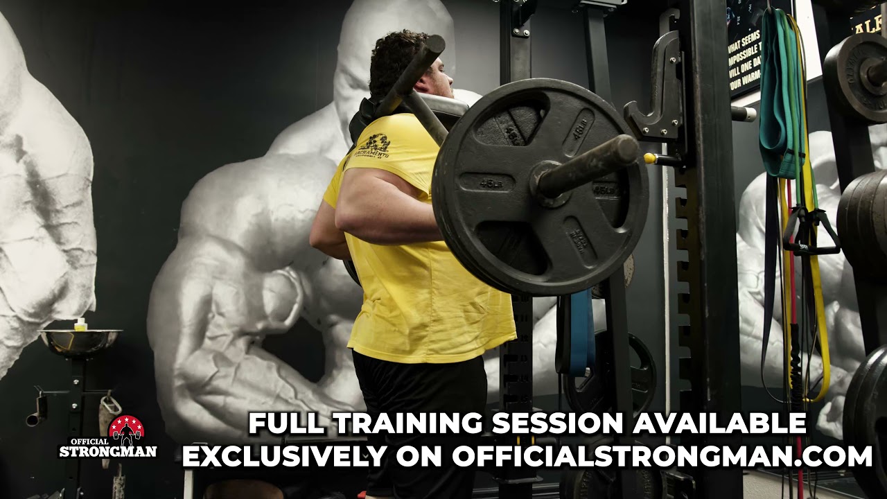 TREY MITCHELL huge deadlift session