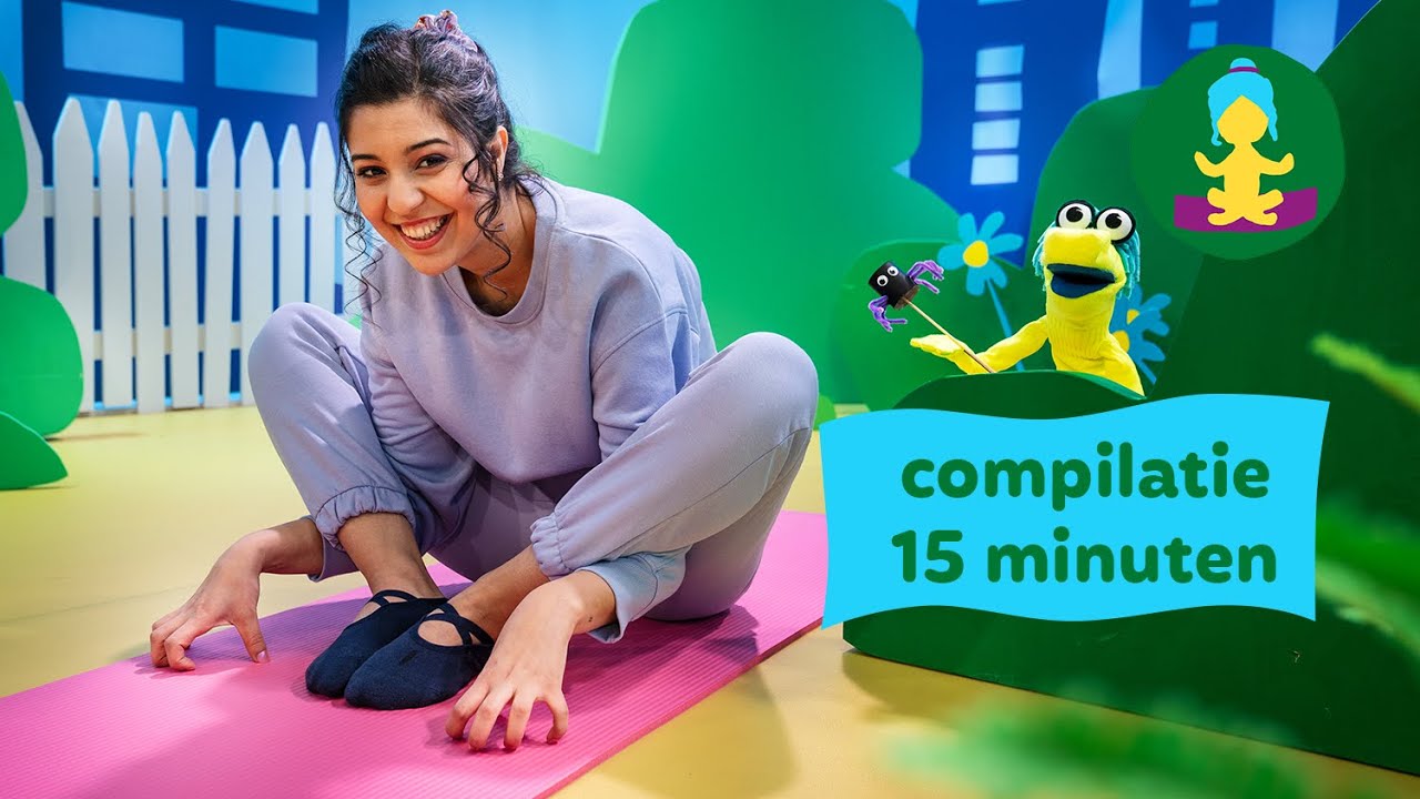 doe 15 minuten yoga met Sarah | Sarah doet yoga | Ketnet Junior