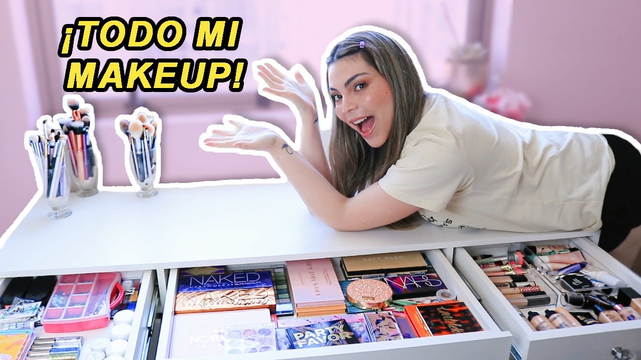 MI COLECCIÓN DE MAQUILLAJE!!! *bastante controlada diría yo jaja*