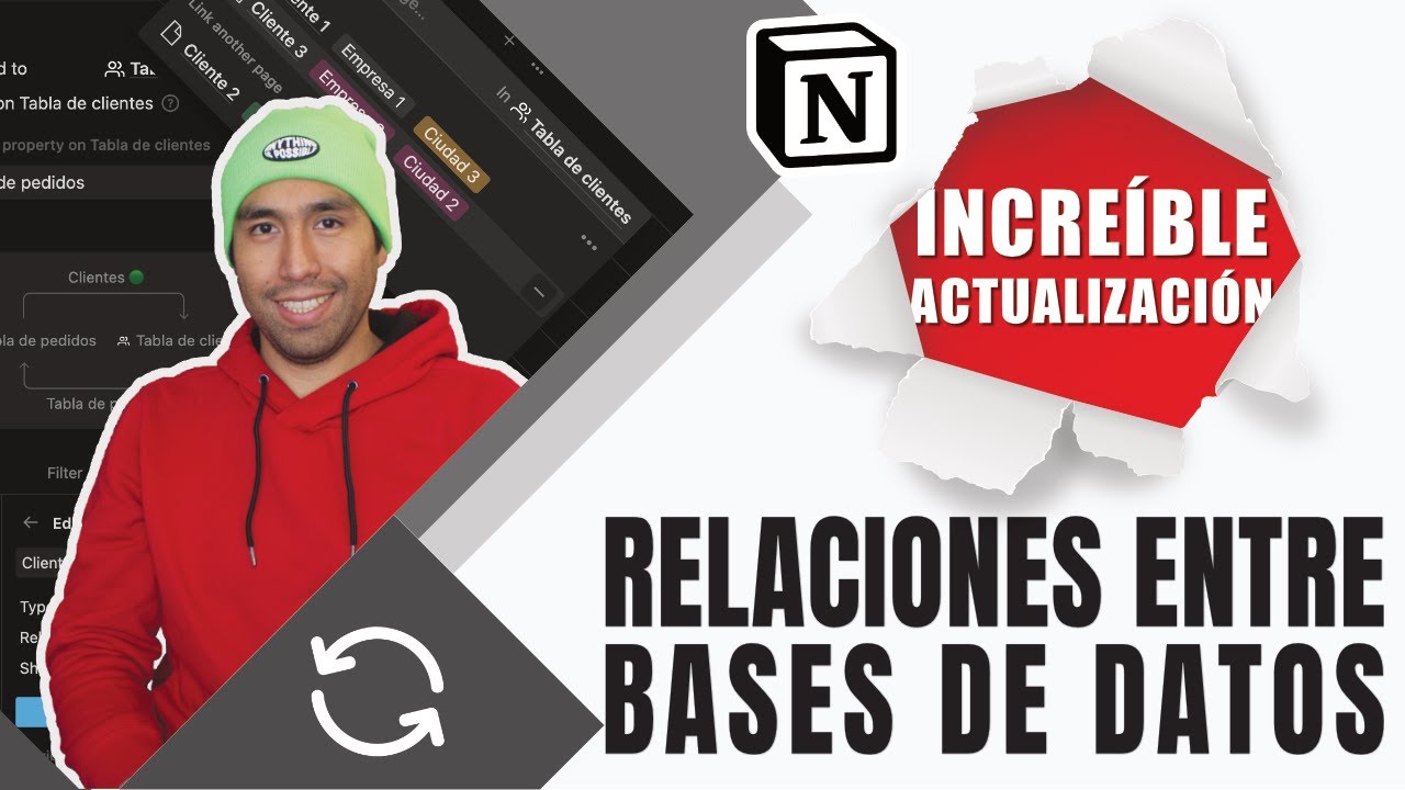 NUEVA MEJORA EN LA RELACIÓN ENTRE BASES DE DATOS EN NOTION | Maxi Hawk