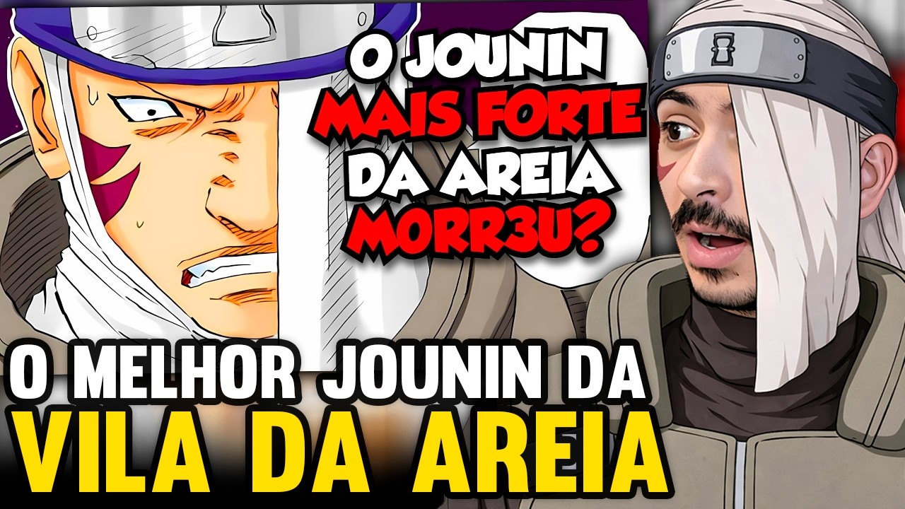 KAMUZ REAGE: O Jounin MAIS FORTE da Areia que SUMIU sem Explicação