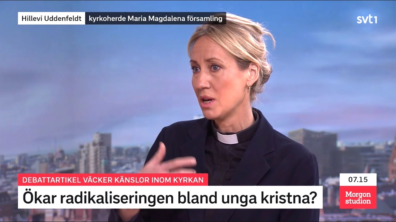 SVT Morgonstudion Hillevi Uddenfeldt