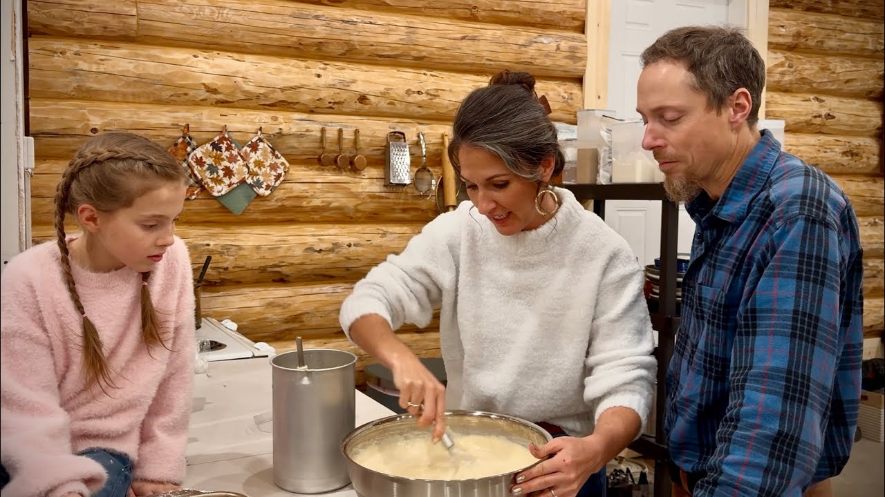 Making Homemade Ice Cream in Subzero Alaska 
