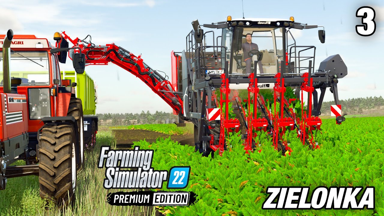 ВСТРЕЧАЕМ КРУПНУЮ ВЕРСИЮ! | Farming Simulator 22 Premium Edition Зелёнка — Эпизод 3