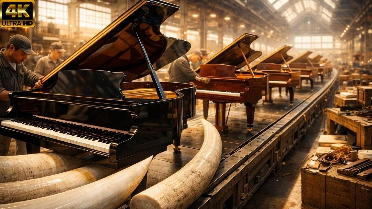 Inside High Tech: From Ivory-Keyed Pianos to Modern Mega Factories