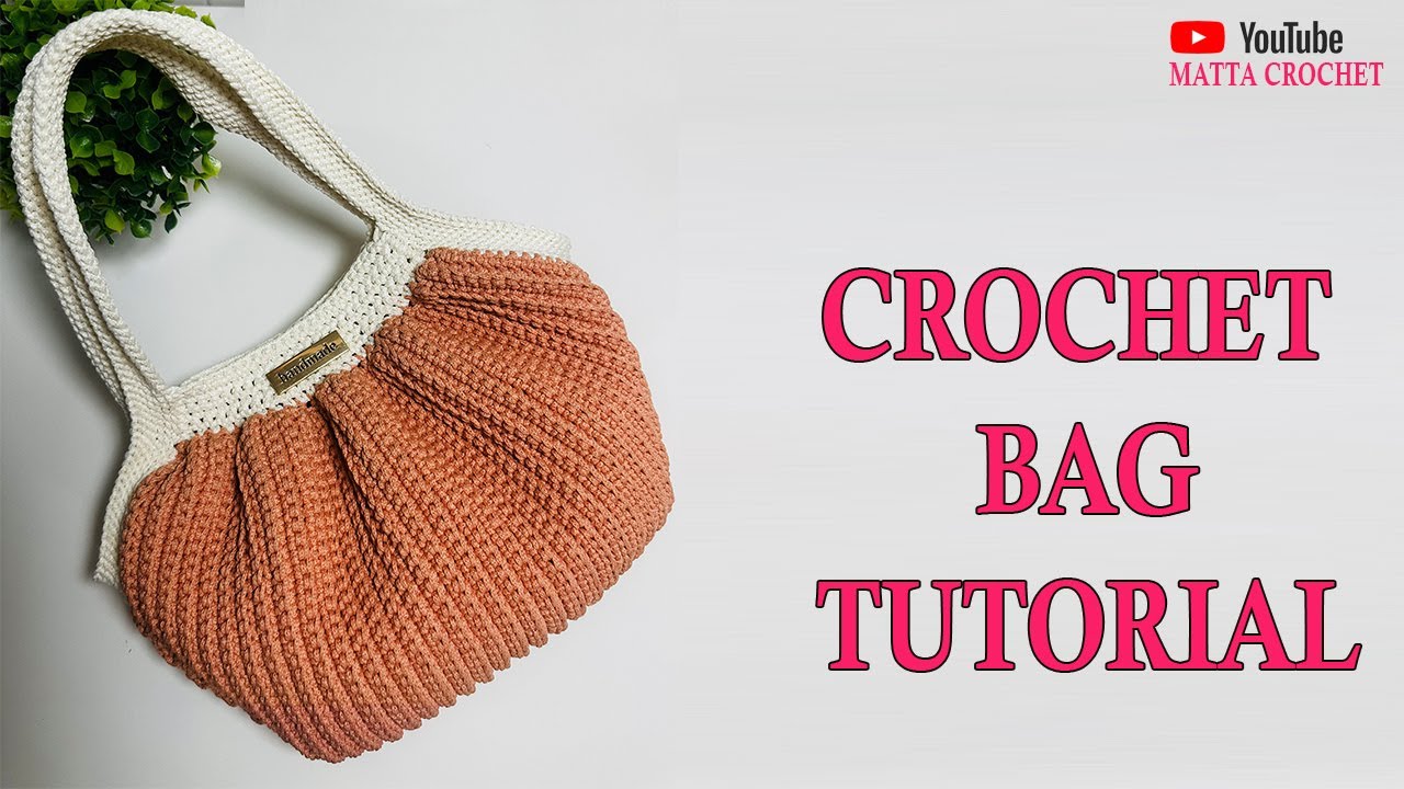 Crochet bag tutorial a beautiful and elegant/Cách Móc Túi Từ Sợi Dệt Siêu Xinh