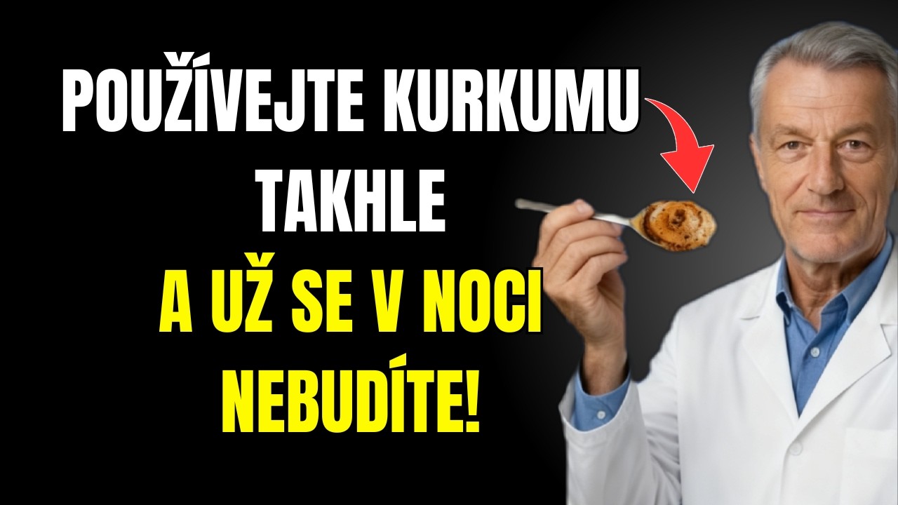 SENIOŘI: Nespíte celou noc? Používejte kurkumu TAKTO pro hluboký spánek už za pár nocí!