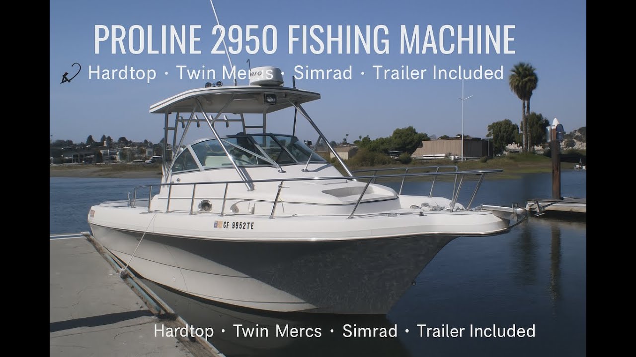 PROLINE 2950 Sport Fisher Tour Fishing & Family Fun in One Package! by SMYYACHTS