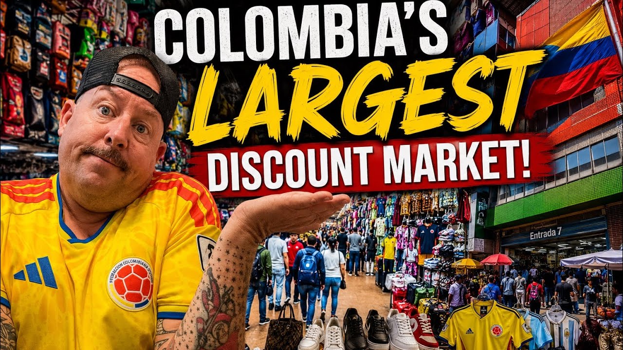 Biggest Fake Market in Bogota Colombia - San Andresito San Jose