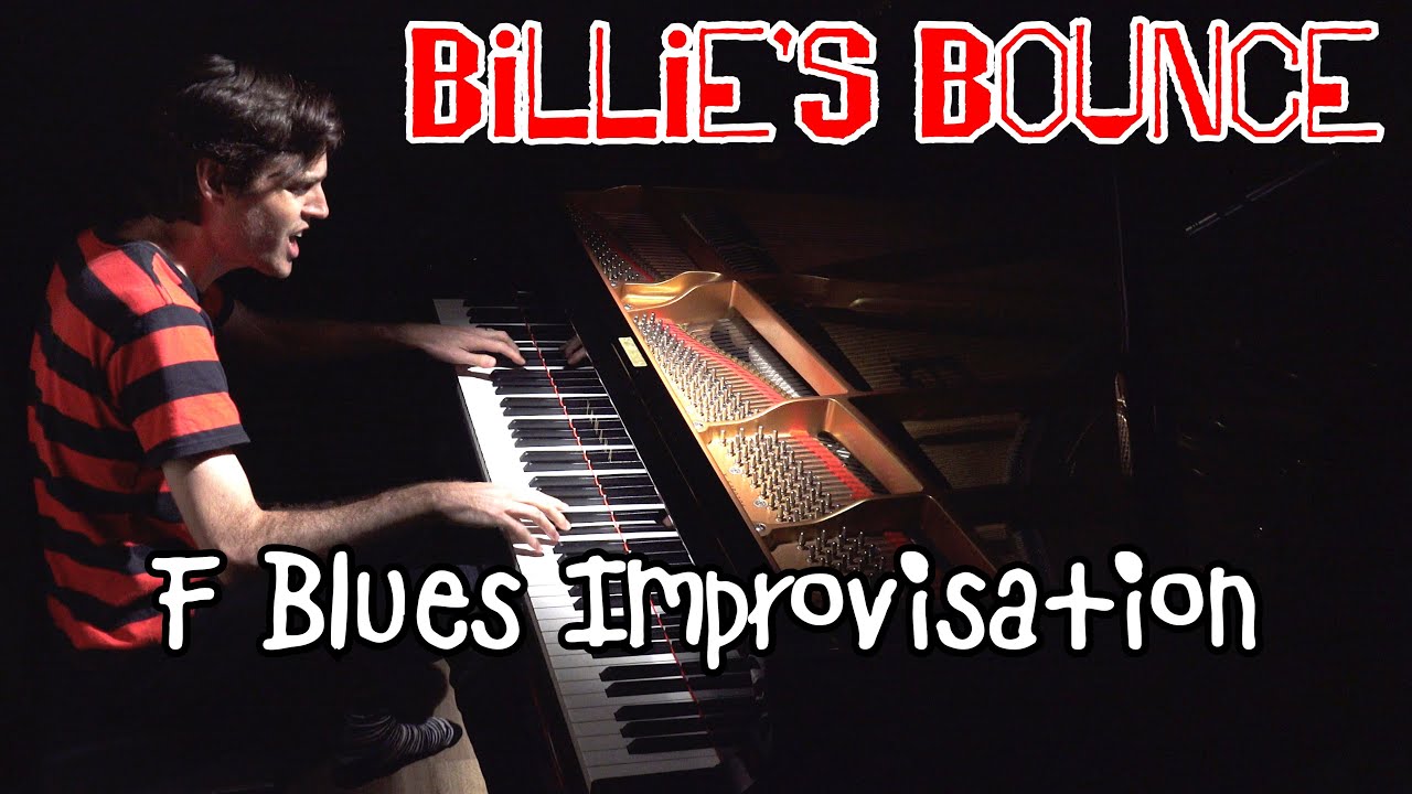 “Billie’s Bounce” by Charlie Parker - F Blues Bebop Piano Improvisation by Jacob Koller