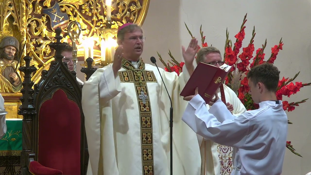 sv. omša z Baziliky sv. Kríža  - 25 . 8. 2024
