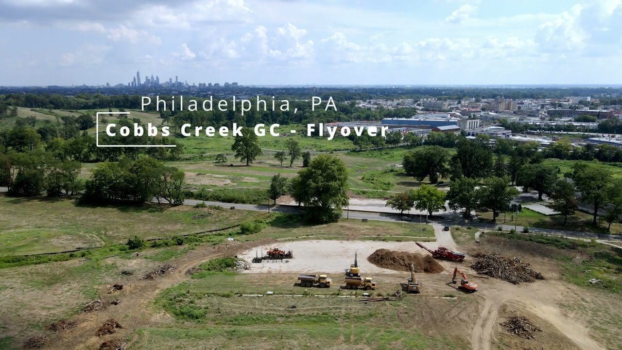 Cobbs Creek Golf Course - Flyover Update