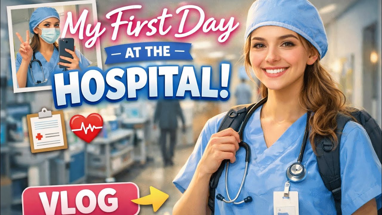 My first Vlog as doctor | A day in my life at hospital 