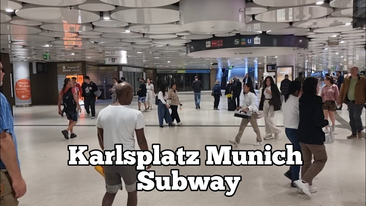 Karlsplatz Subway| Munich Germany
