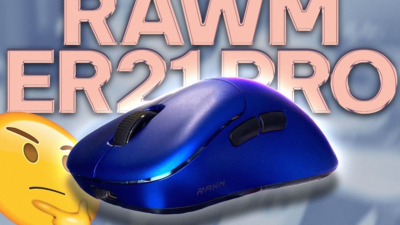 Review RAWM ER21 PRO - Một con chuột CÔNG THÁI HỌC NGON nhưng mình vẫn không xài được...