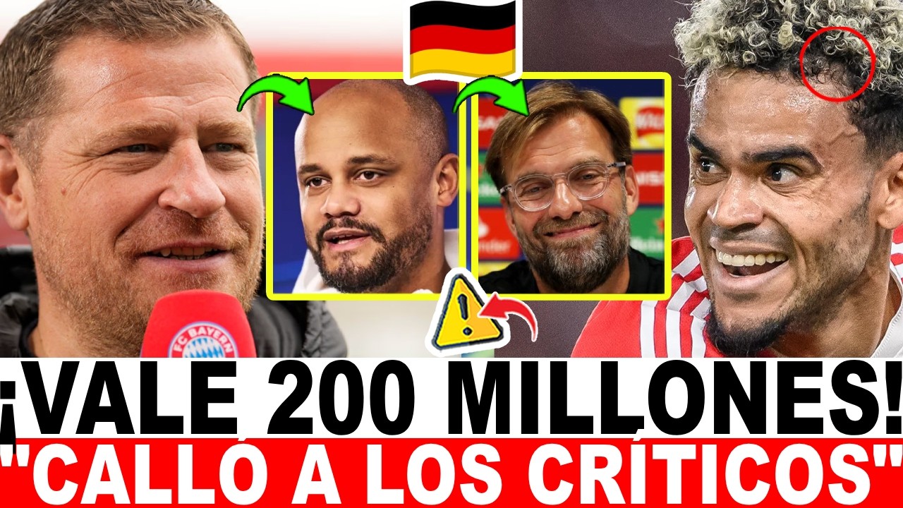¡BOMBAZO MUNDIAL! El Bayern Múnich TASÓ a Luis Díaz en 200 MILLONES y se burla del Liverpool