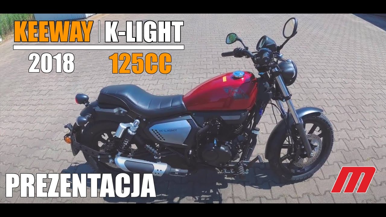 Nowość 2018 - Keeway K-Light 125i