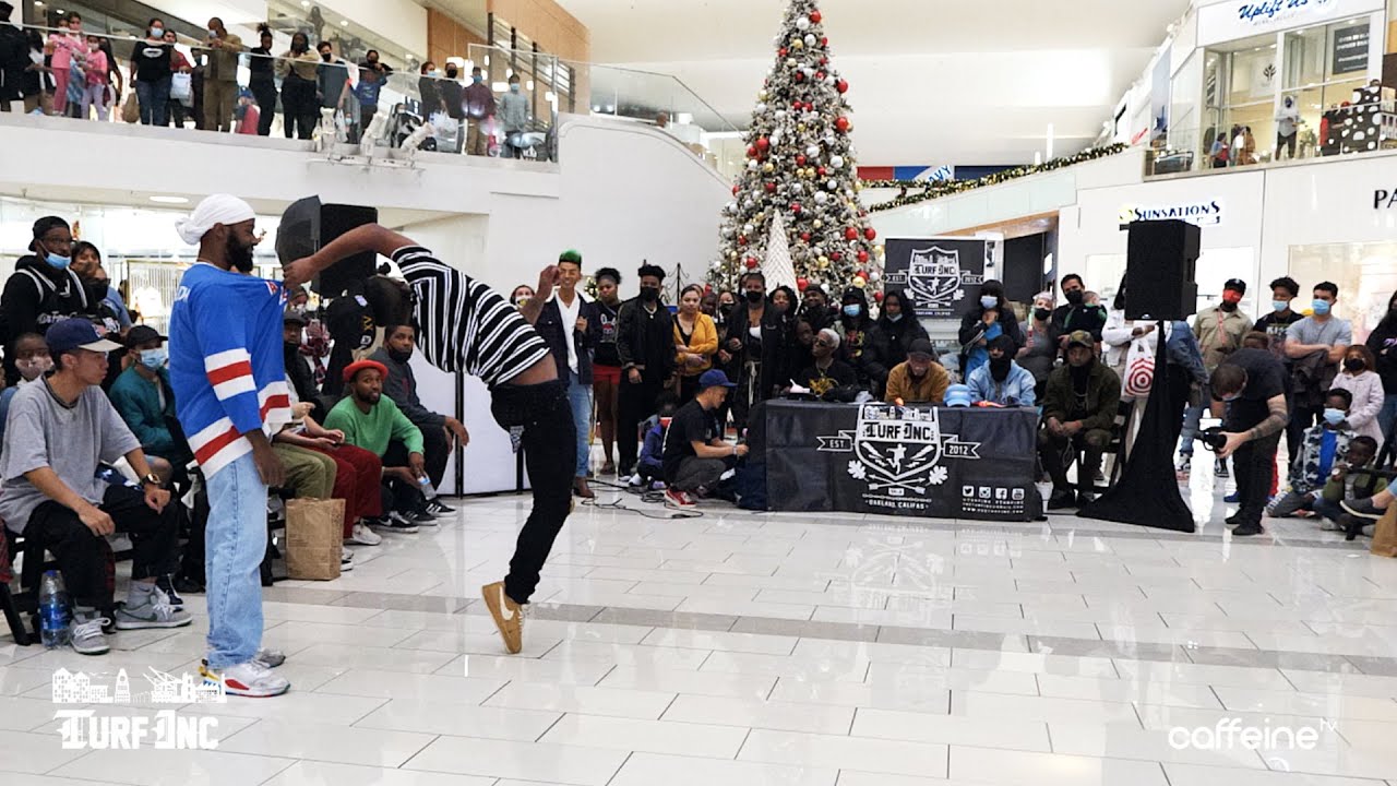 Keenan vs Yung Phil of the Future | Battle 7 | TURFinc Westfield Mall Culver City Dance Battle 2021