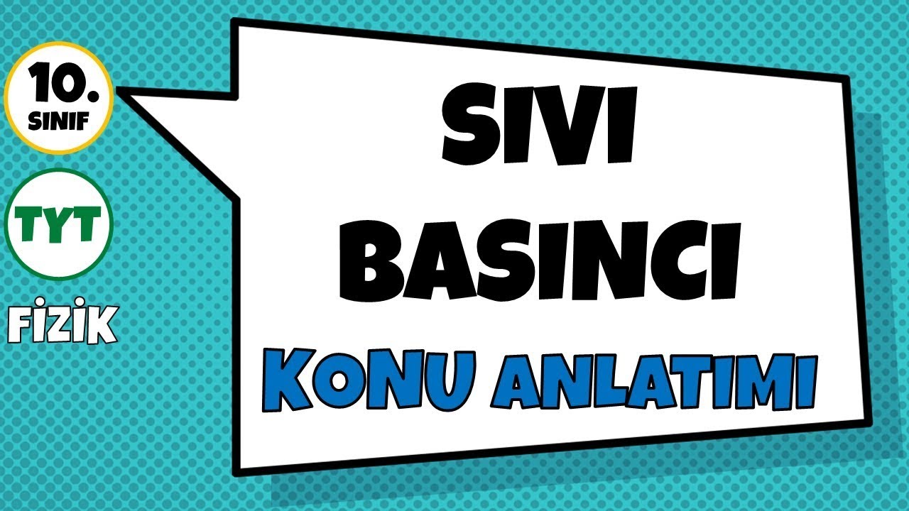 👑ARADIĞIN HER ŞEY BU VİDEODA ÇOK SADE🤛 | Sıvı Basıncı Konu Anlatımı