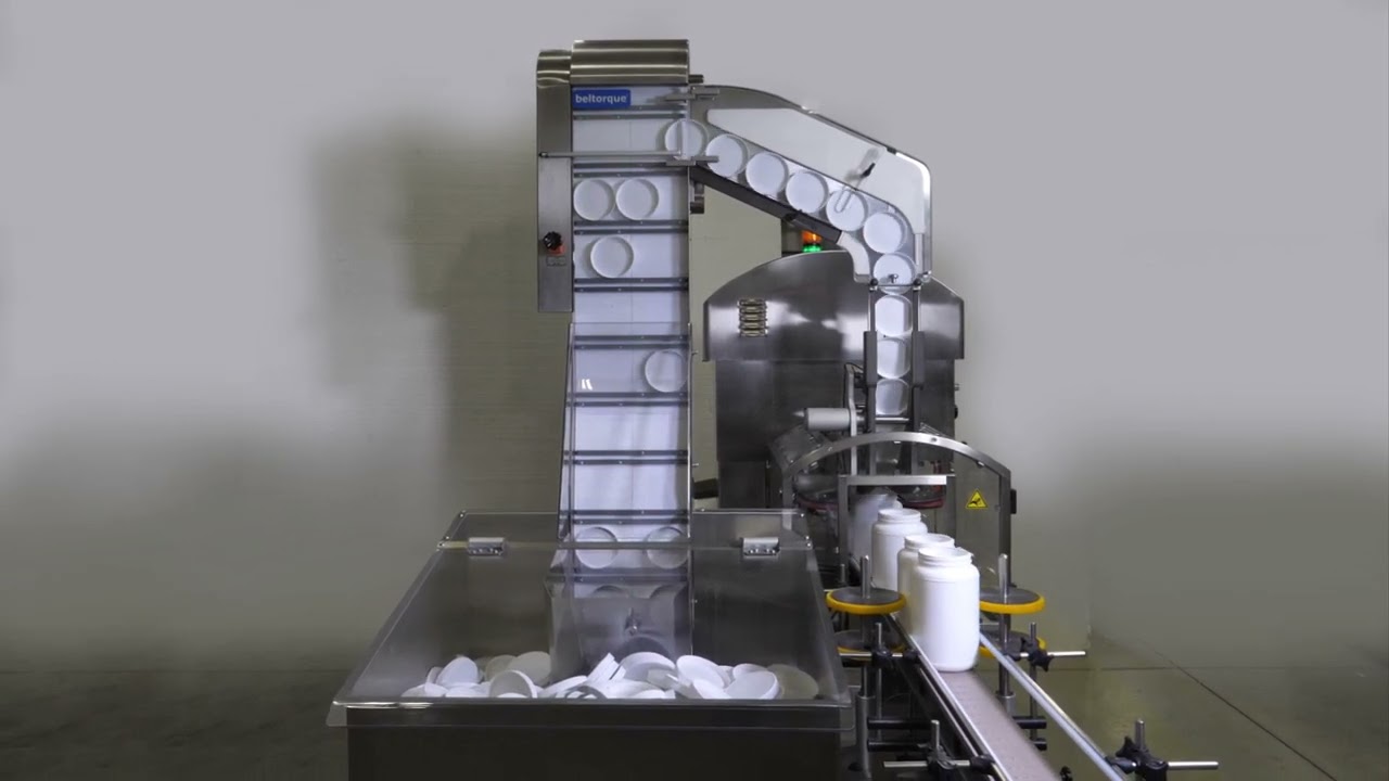 Inline Capper for Large Formats - Beltorque BT-IC Capper