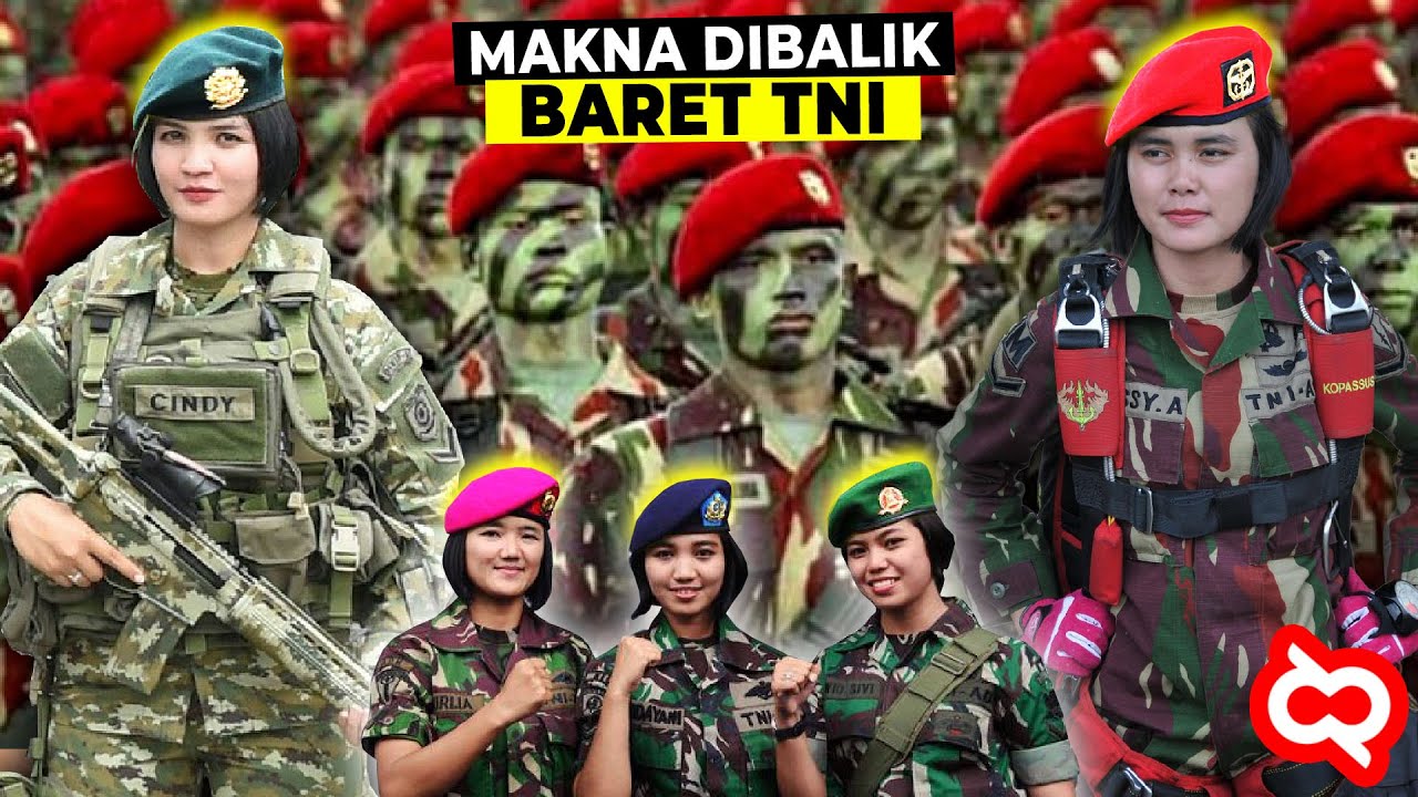 Jenis - Jenis Baret TNI, Tugas dan Fungsinya yang Jarang Diketahui tapi Punya Pesan Mendalam