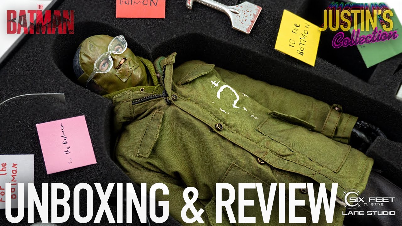 The Batman Riddler 1/6 Scale Figure Six Feet Lane Studio Unboxing & Review