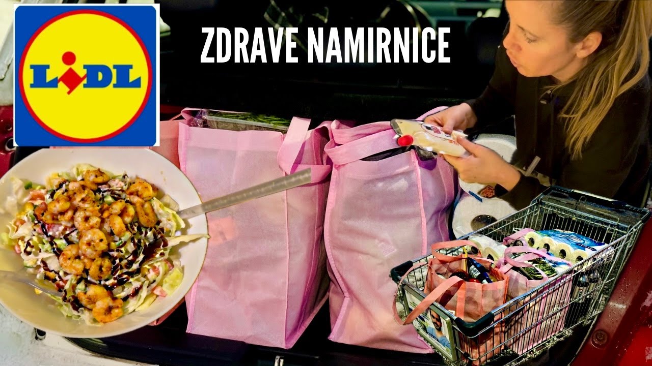🇩🇪Zdrave namirnice iz NJEMAČKOG Lidla 💶 -brza i zdrava kuhinja