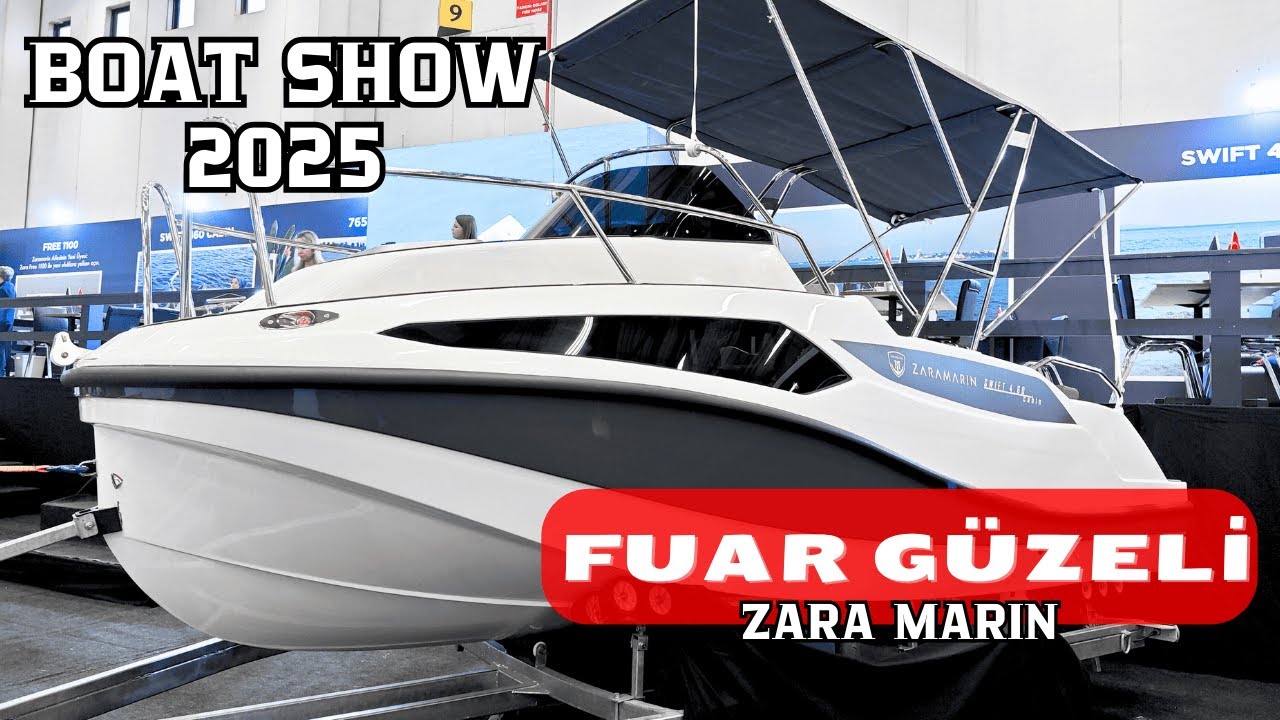 FUARIN EN ETKİLEYİCİ TASARIMINA SAHİP TEKNE BU MU? ZARA MARIN SWIFT 460 CABIN 🔥