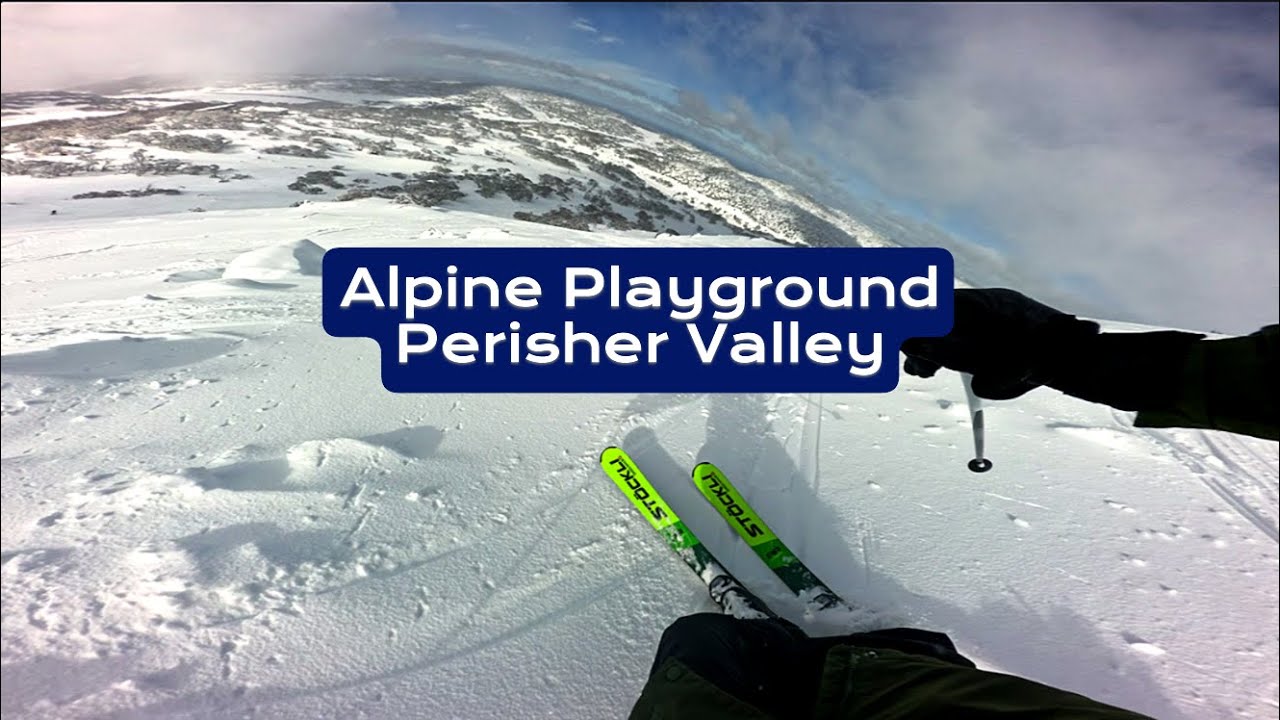 Perisher | Olympic - Happy Valley | RAW SKIING POV 