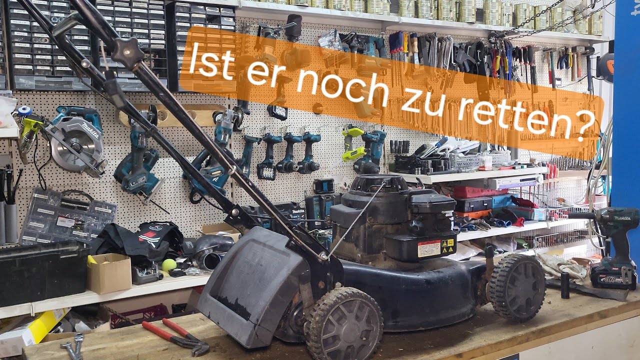 MTD - Rasenmäher reparieren | Ölwechsel | Starter defekt