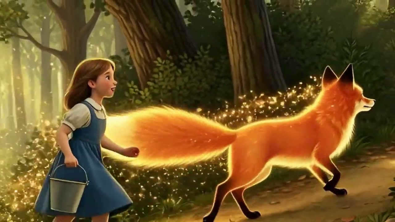A Little Girl Followed a Fox Into the Woods… What Happened Next Is Magical