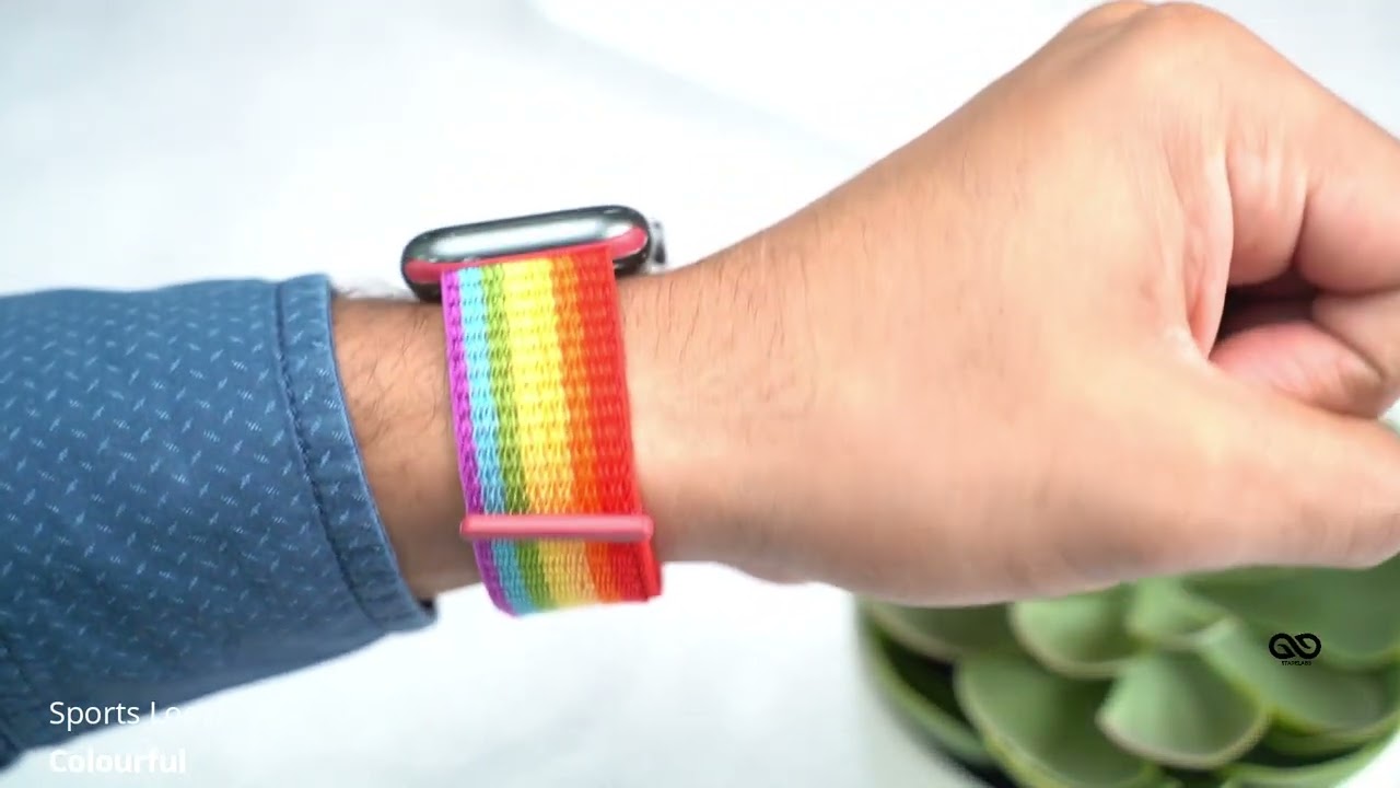 Colourful Sports Loop For Apple Watch 38/40/41/42/44/45mm