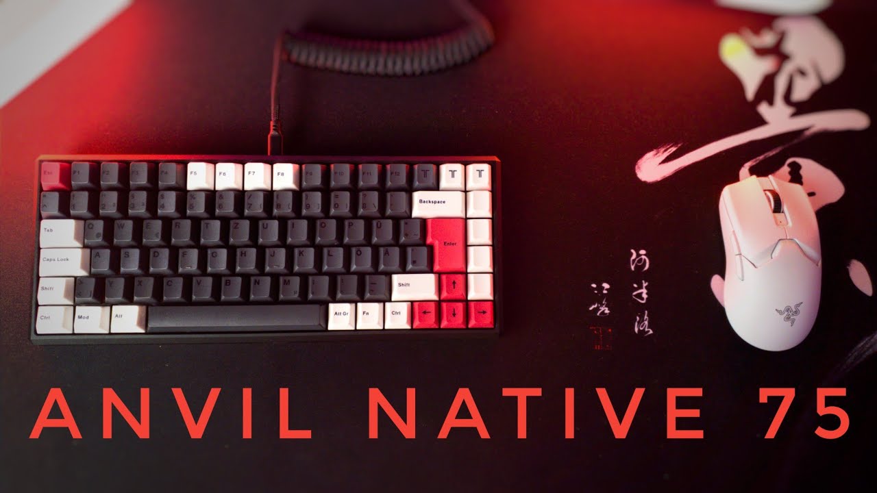 ISO DE (Qwertz) Fertigtastatur in Custom Qualität?! Anvil Native 75 Preview mit Soundtest!