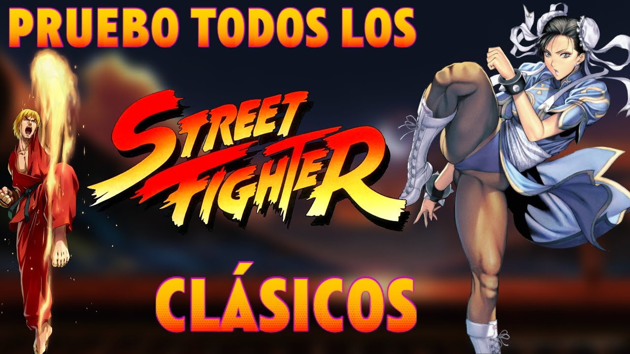 👊Probando TODOS los STREET FIGHTER CLÁSICOS de ARCADE !!!