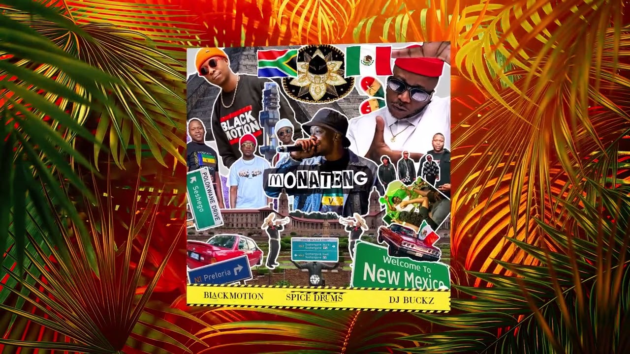 Black Motion x Spice Drums - Monateng ft. DJ Buckz (Visualizer)