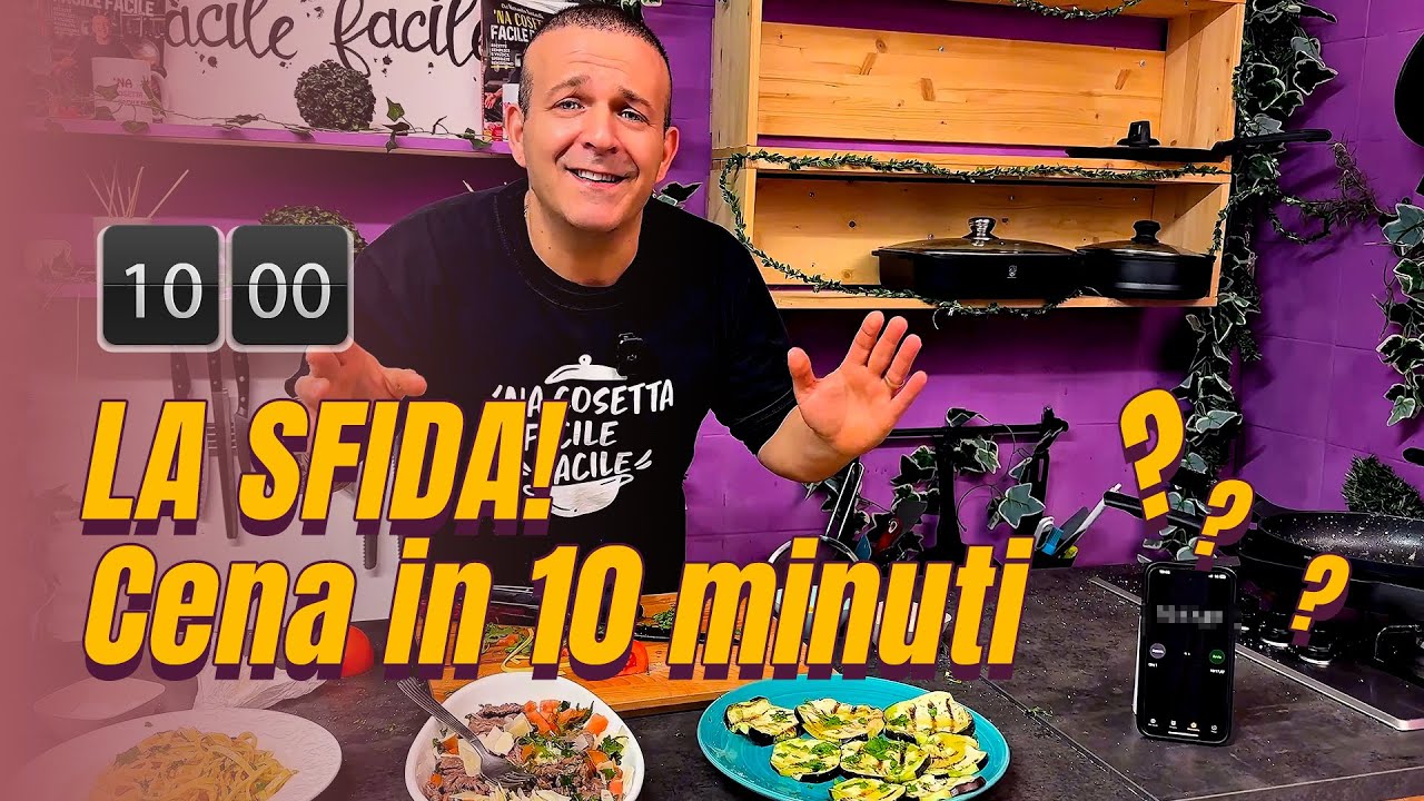 IL SALVACENA in 10 MINUTI: Primo, secondo e contorno velocissimi!