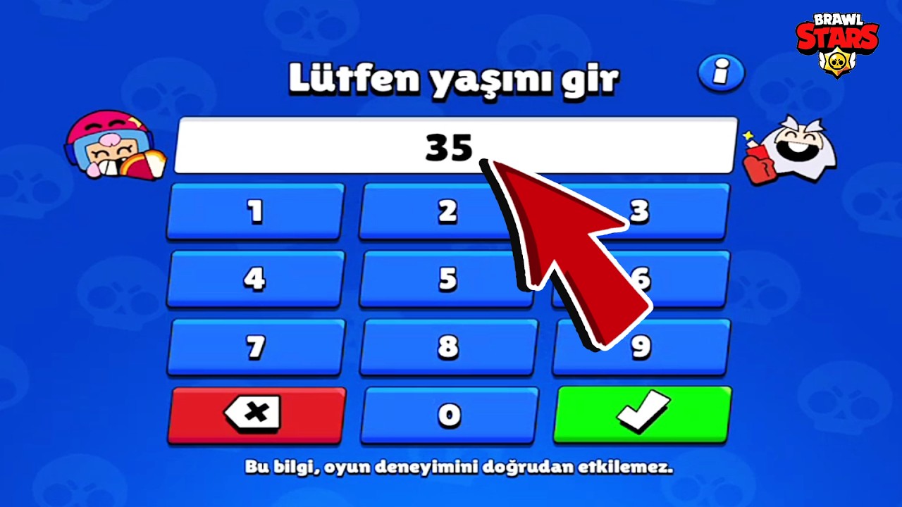 BRAWL STARS'A YAŞ DEĞİŞTİRME GELDİ! YAŞIMI DEĞİŞTİRDİM! 😱🔥