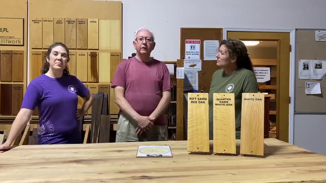 The Difference Between Quarter Sawn and Rift Sawn Boards