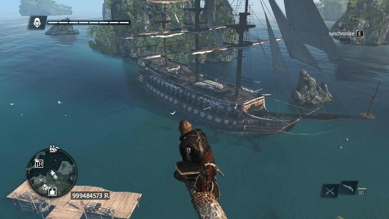 The Royal Sovereign (Legendary Ship Mod) Vs MAN O' WAR - Part #2 || Assassin's Creed 4: Black Flag