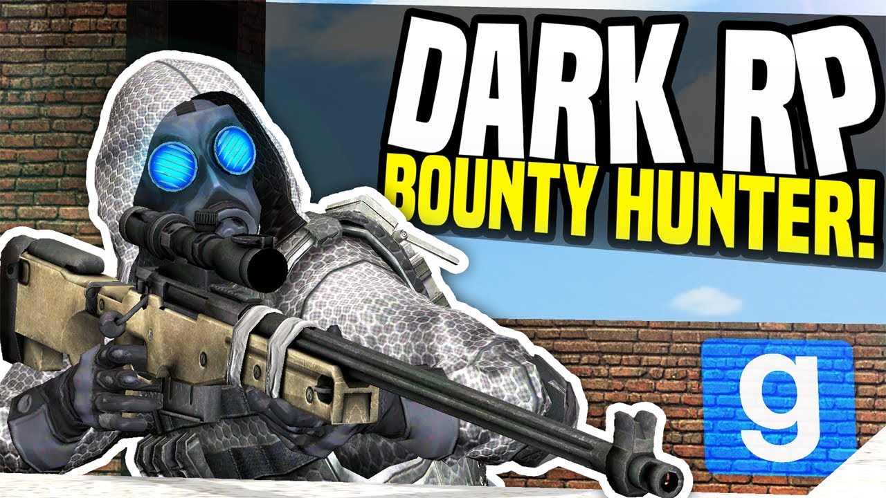 BOUNTY HUNTER - Gmod DarkRP | Rooftop Sniping!