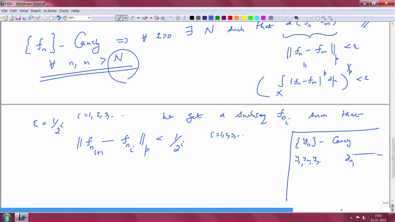 noc20 ma02 lec35 Completeness of L^p