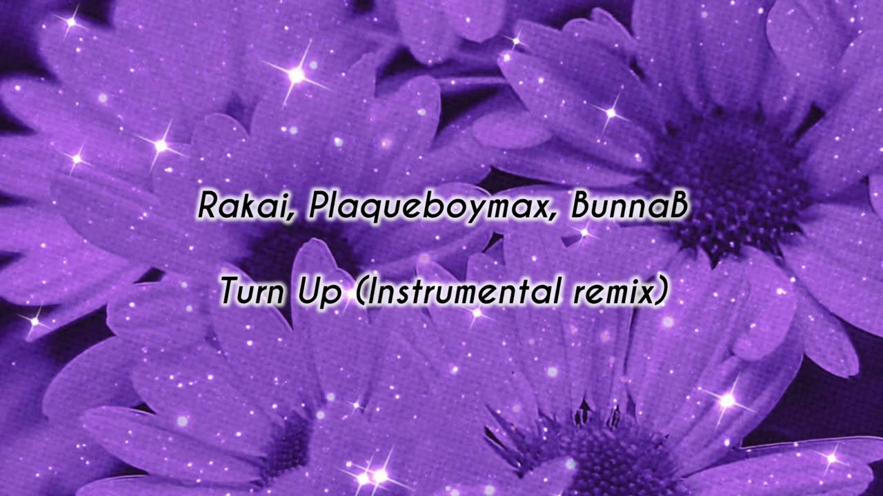 Turn Up - Rakai, Plaqueboymax, BunnaB (Instrumental remix)