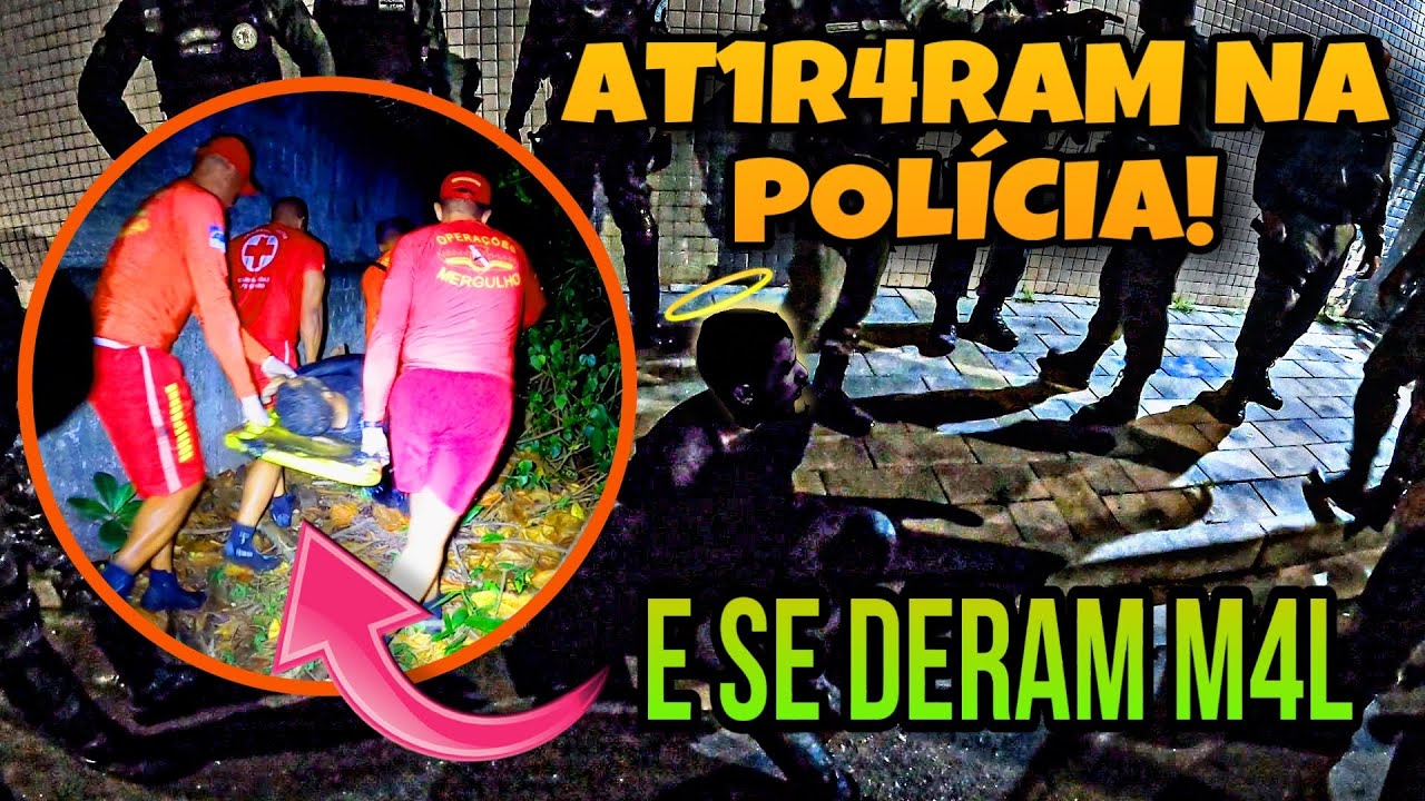 B4ND1DOS PEDEM SOCORRO, APÓS AT1RAREM NA POLÍCIA! 🆘